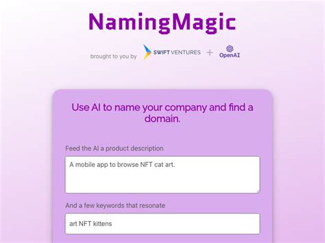 Magic AI Naming: What's in a Name?